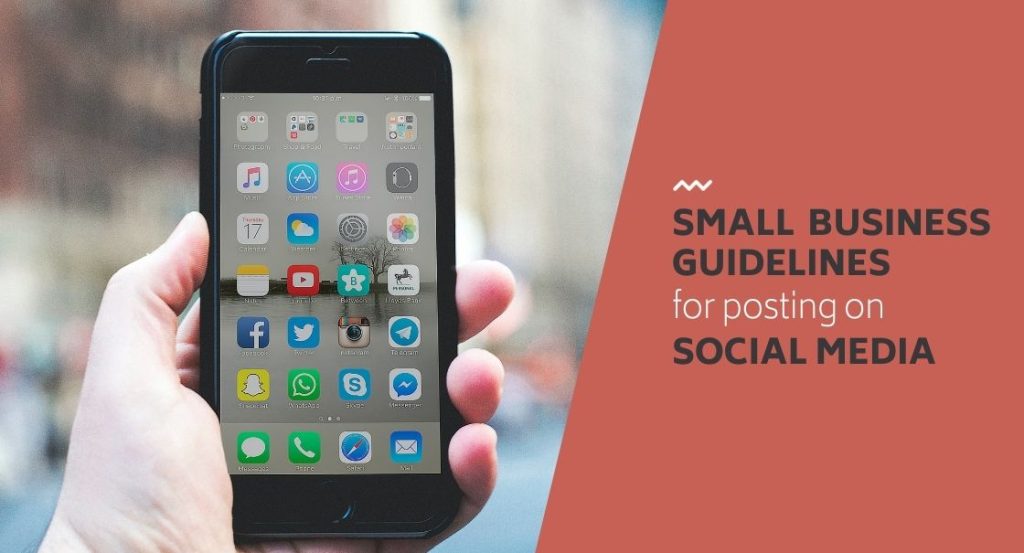 social media posting guidelines