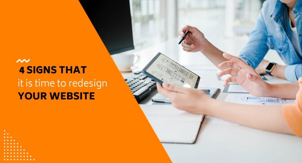 signs it is time to redesign your website