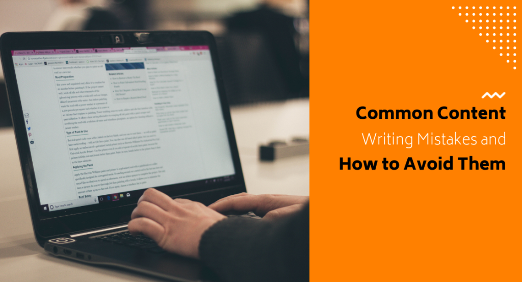 Common Content Writing Mistakes