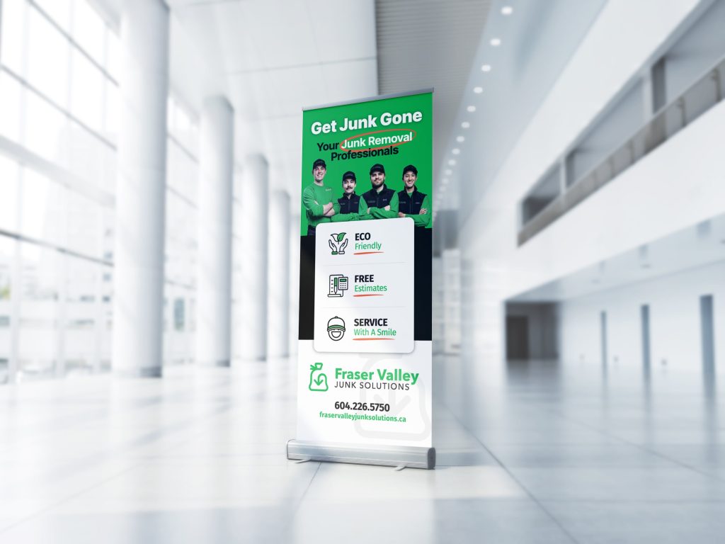 fraser valley junk solutions banner