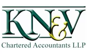 kn&v charted accountants logo